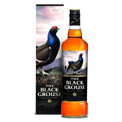 Grouse whisky feymos (Famous Grouse) - típusainak leírása és az ár