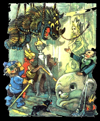 The Wizard of Oz (illusztrációkkal) (Volkov Aleksandr Melent'evich) - olvasható online