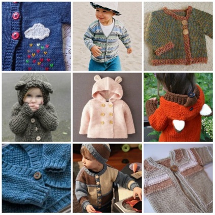 A kötött pulóver gyermek - 5 ötletek azok számára, akik barátok küllői