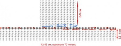 Kötött sapka ló horog - helyszínen a lovak