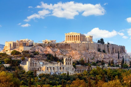 Parthenon templom Athénban, történelem, leírás, fotó