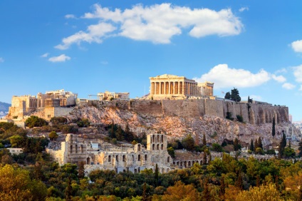 Parthenon templom Athénban, történelem, leírások, képek (leírás) Parthenon templom Athénban, történelem, leírás, fotó