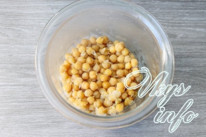 Humusz csicseriborsó recept fotó (recept) Hummus csicseriborsó recept egy fotó
