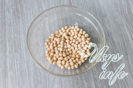 Humusz csicseriborsó recept fényképpel (csicseriborsó) Hummus csicseriborsó recept egy fotó