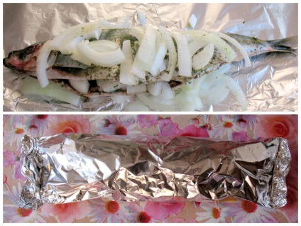 Süssük fóliába Herring fél óra (a receptet fotó) - az élelmiszer - két és két (csésze) Süssük fóliába Herring fél óra (a receptet fotó) - az élelmiszer - két plusz két