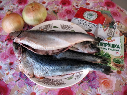 Süssük fóliába Herring fél óra (a receptet fotó) - az élelmiszer - két és két (csésze) Süssük fóliába Herring fél óra (a receptet fotó) - az élelmiszer - két plusz két