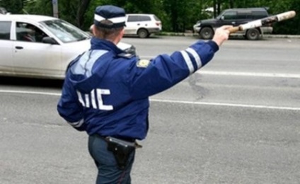 A panaszt az intézkedések a közlekedési rendőrök elleni panasz DPS ellenőr