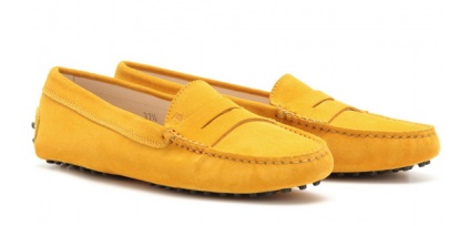 Sárga mokaszin, Probota, cipő - mi szenvedély