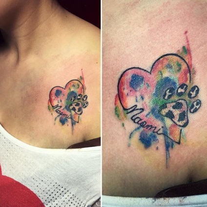 Jelentés tetoválás a lányok tetoválás kép, leírás, miniatűrök