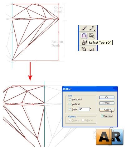 Ragyogó - portál mindent érdekes design (gyémánt) Ragyogó - portál mindent érdekes design