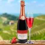 Fragolino - bor és pezsgő, eper aroma (pezsgő) Fragolino - bor és pezsgő eper ízű