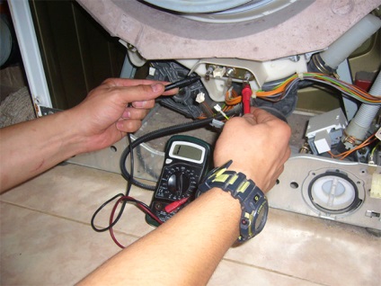 Hogyan lehet ellenőrizni a fűtőelem a mosógép teszter használhatósági, ping multiméter, ellenőrzés