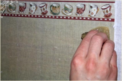 Hogyan decoupage szövet (szövet) Hogyan decoupage textilen