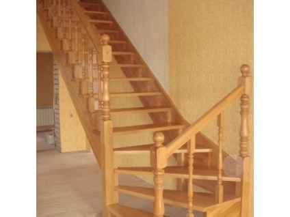 Hogyan készítsünk egy lépcső fotó, használati és szerelése lépcsők