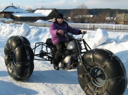 Hogyan készítsünk egy szán ki a motorkerékpár hangya (do) Hogyan készítsünk egy szán ki a motorkerékpár hangya
