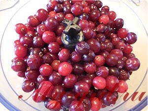 Cranberries cukorral téli