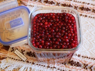 Cranberries cukorral - lépésről lépésre recept fotókkal, hogyan kell főzni (szakács) Cranberries cukorral - lépésről lépésre recept, hogyan kell főzni fotókkal