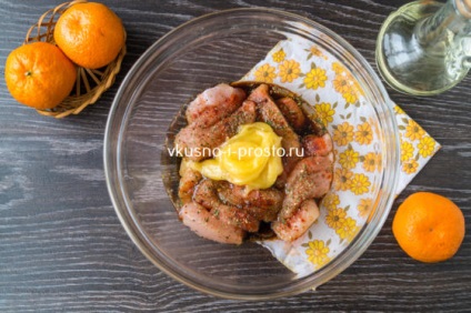 Csirkemell mandarin (tangerine) Csirkemell mandarin
