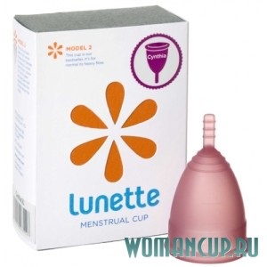 Lunette menstruációs csésze (Lunetti) (felülvizsgálat, video, kérdések), menstruációs csésze