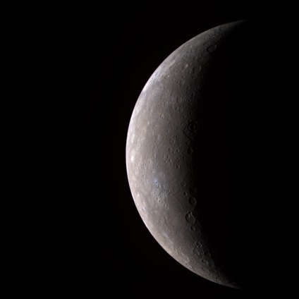 Mercury képest a talajjal területen, a tömege, mérete