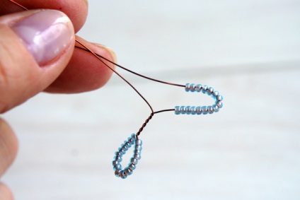 Miniatűr fa gyöngy „téli áttört” (gyöngy) Miniatűr fa gyöngy „téli áttört”
