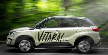 Áttekintés 2015 Suzuki Vitara (oldalsó) Áttekintés 2015 Suzuki Vitara