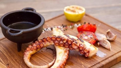 Octopus - kalória és tulajdonságai