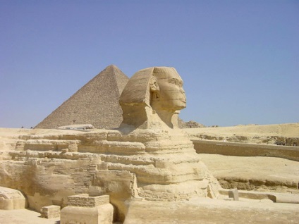 Piramis Egyiptom és a Szfinx (a piramisok és a szfinx)