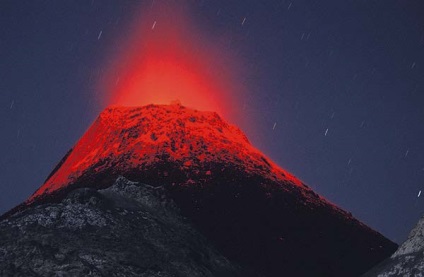 Szibériában - a vulkánok Afrika - aktív és kihalt
