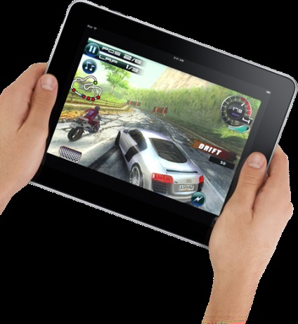 Az nyomán bemutatása Apple iPad tablet