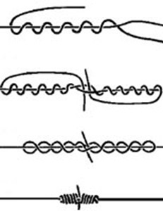 Halászat csomó, hogyan kell kötni damil kanál csali, hogyan kell csatlakoztatni a két végét a damil a damil és a nyakkendő a vezetéket