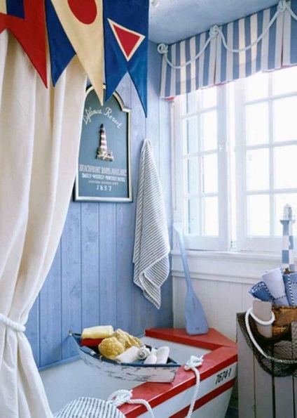 Függöny egy tengeri stílusban és elegáns design ötleteket (fotók) Dream House (a szövet függöny egy tengeri stílusban) Függöny egy tengeri stílusban és elegáns design ötleteket (fotó), egy álom otthon