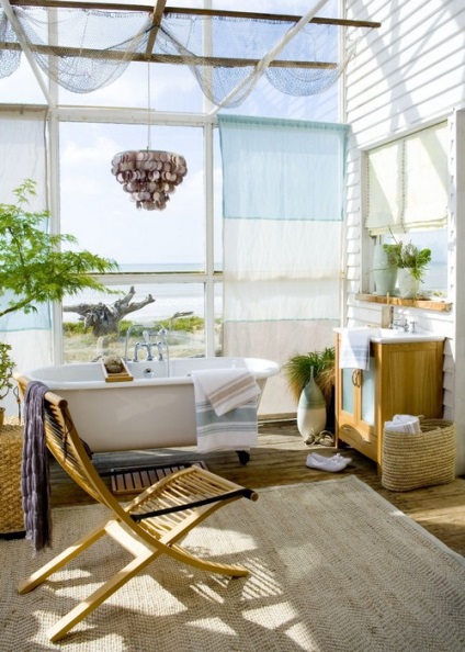 Függöny egy tengeri stílusban és elegáns design ötleteket (fotó), egy álom otthon (függönyök) Függöny egy tengeri stílusban és elegáns design ötleteket (fotó), egy álom otthon