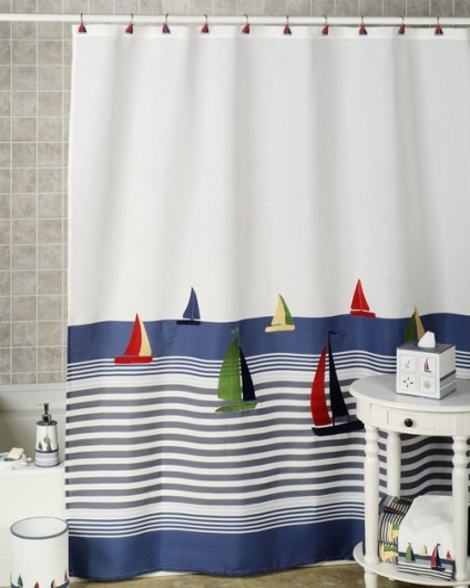 Függöny egy tengeri stílusban és elegáns design ötleteket (fotó), egy álom otthon (függönyök tengeri stílusban) Függöny egy tengeri stílusban és elegáns design ötleteket (fotó), egy álom otthon