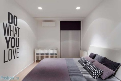 Stílus minimalista belső a lakás