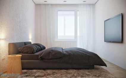 Stílus minimalista belső a lakás