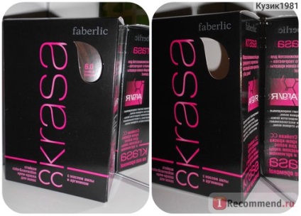 Kitartó cc krém haj Faberlic Krasa - «árnyék 6 (krém) Kitartó cc krém haj Faberlic Krasa - «árnyékban 6