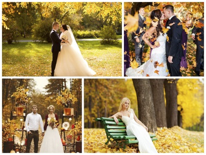 Esküvői ősszel stílus