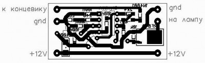 Udvarias világítás mikroprocesszor attiny13, kézműves autók