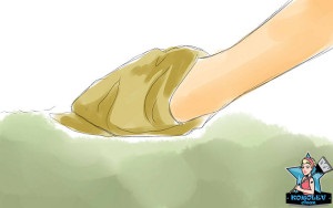 Nyomtatás a foltok a festék - 5 Ways (semmi esetre sem dörzsölje) Nyomtatás a foltok a festék - 5 Ways