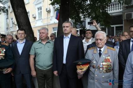 A fővárosban a Krím nyitott egy emlékmű tiszteletére a 50. évfordulója Szimferopol vvpsu