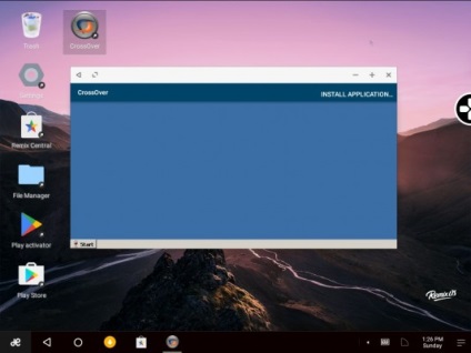 Futtatni a Windows-alkalmazás android keresztül crossover (crossover) Futtatni a Windows-alkalmazás android keresztül crossover
