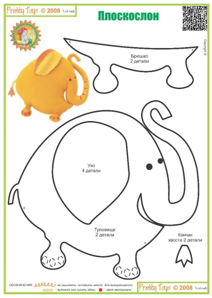 25 mintát elefántok és mamut - játékok saját kezűleg - Home Moms