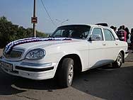 Volga autó az esküvő - a cég „limuzin stílus” (Ulyanovsk)