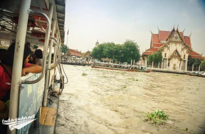 Chao Phraya és csatornák Bangkok - folyami szállítás