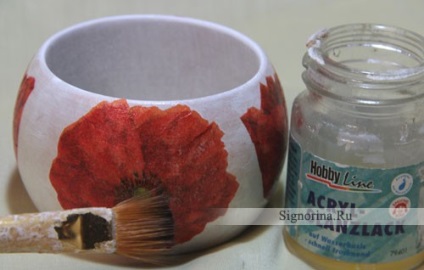 Decoupage fa karkötő nyáron (karkötő) Decoupage fa karkötő nyári