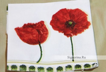 Decoupage fa karkötő nyáron (decoupage) Decoupage fa karkötő nyári