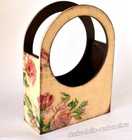 Decoupage zhurnalnitsy saját kezűleg (decoupage zhurnalnitsy) Decoupage zhurnalnitsy saját kezűleg