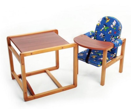 Gyermek asztal és szék 1 év vagy 2 év