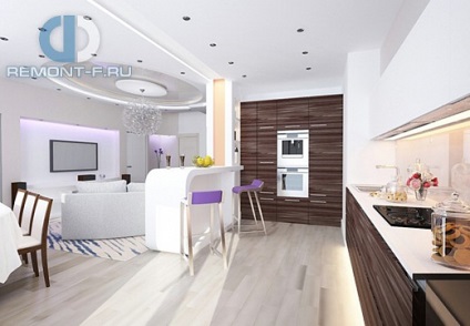 A design két hálószobás apartman (két hálószoba) A design két hálószobás apartman